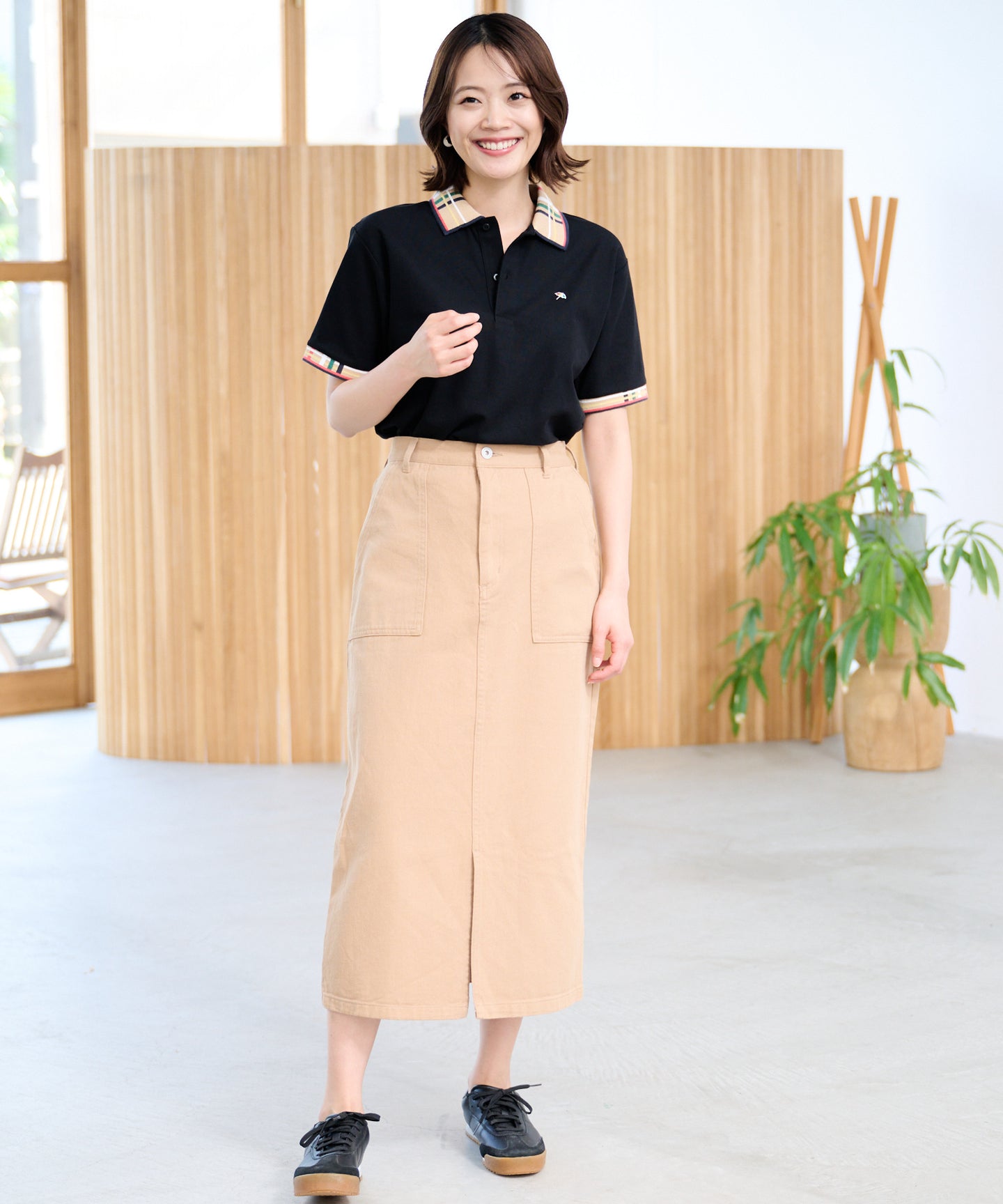 Arnold Palmer 【TIME SALE】パーマーリブライン シェア ポロシャツ